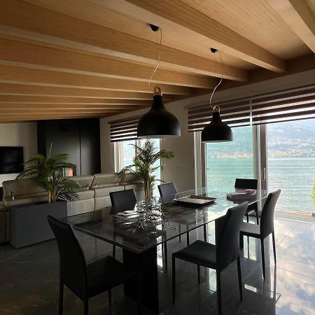 Luxury Lakefront Penthouse Lezzeno Exterior foto